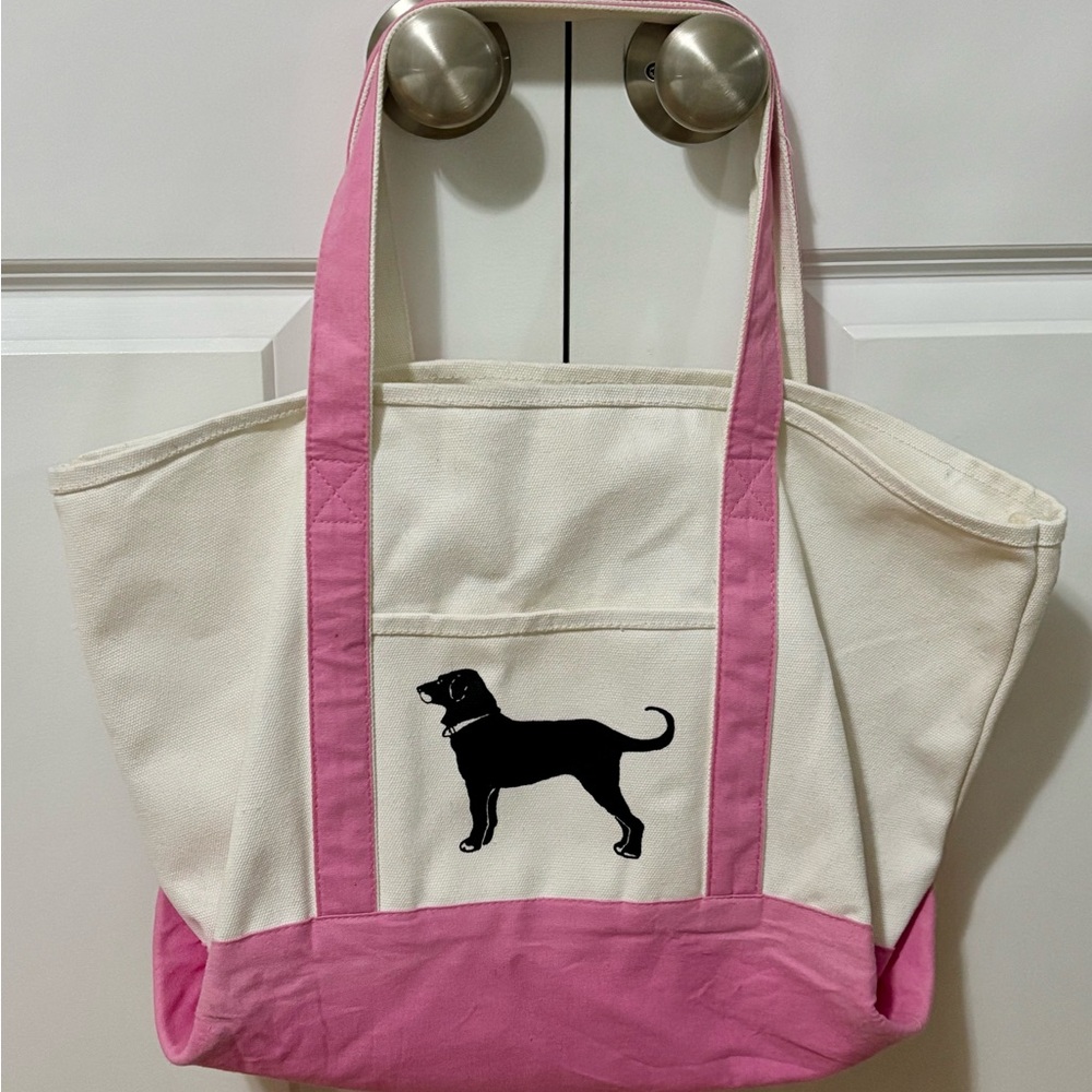 The Black Dog Tote Bag